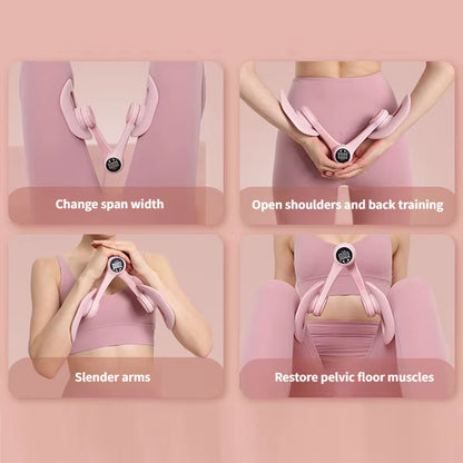 Pelvic Floor Muscle Trainer and Thigh Exerciser for Postpartum Recovery and Leg & Butt Strengthening