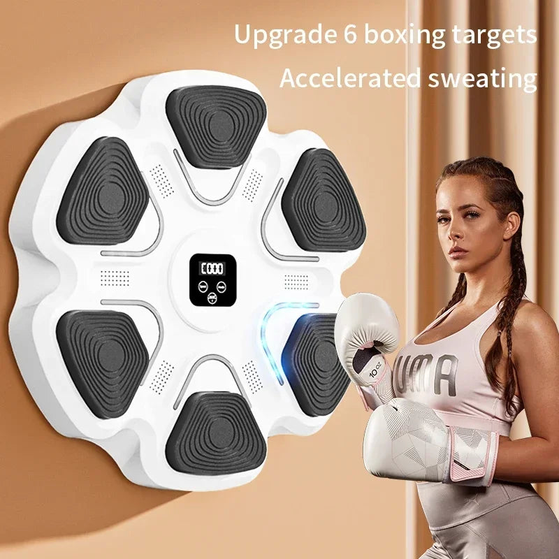 Transform Your Home into a Boxing Gym with the Smart Music Boxing Machine for All Ages - Perfect for Fitness and Fun!