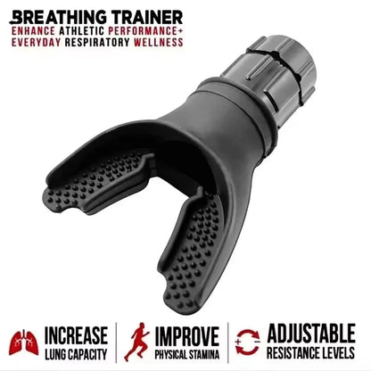 Elevate Your Endurance with the Portable Lung Fitness Exerciser - Adjustable Resistance for Optimal Training