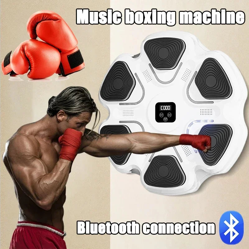 Transform Your Home into a Boxing Gym with the Smart Music Boxing Machine for All Ages - Perfect for Fitness and Fun!