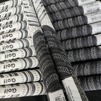 Upgrade Your Game with Our Men's Premium Rubber Golf Grips - Set of 4 Standard/Midsize Cotton Yarn Grips for Iron and Wood Clubs