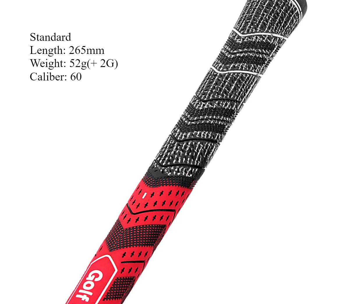 Upgrade Your Game with Our Men's Premium Rubber Golf Grips - Set of 4 Standard/Midsize Cotton Yarn Grips for Iron and Wood Clubs