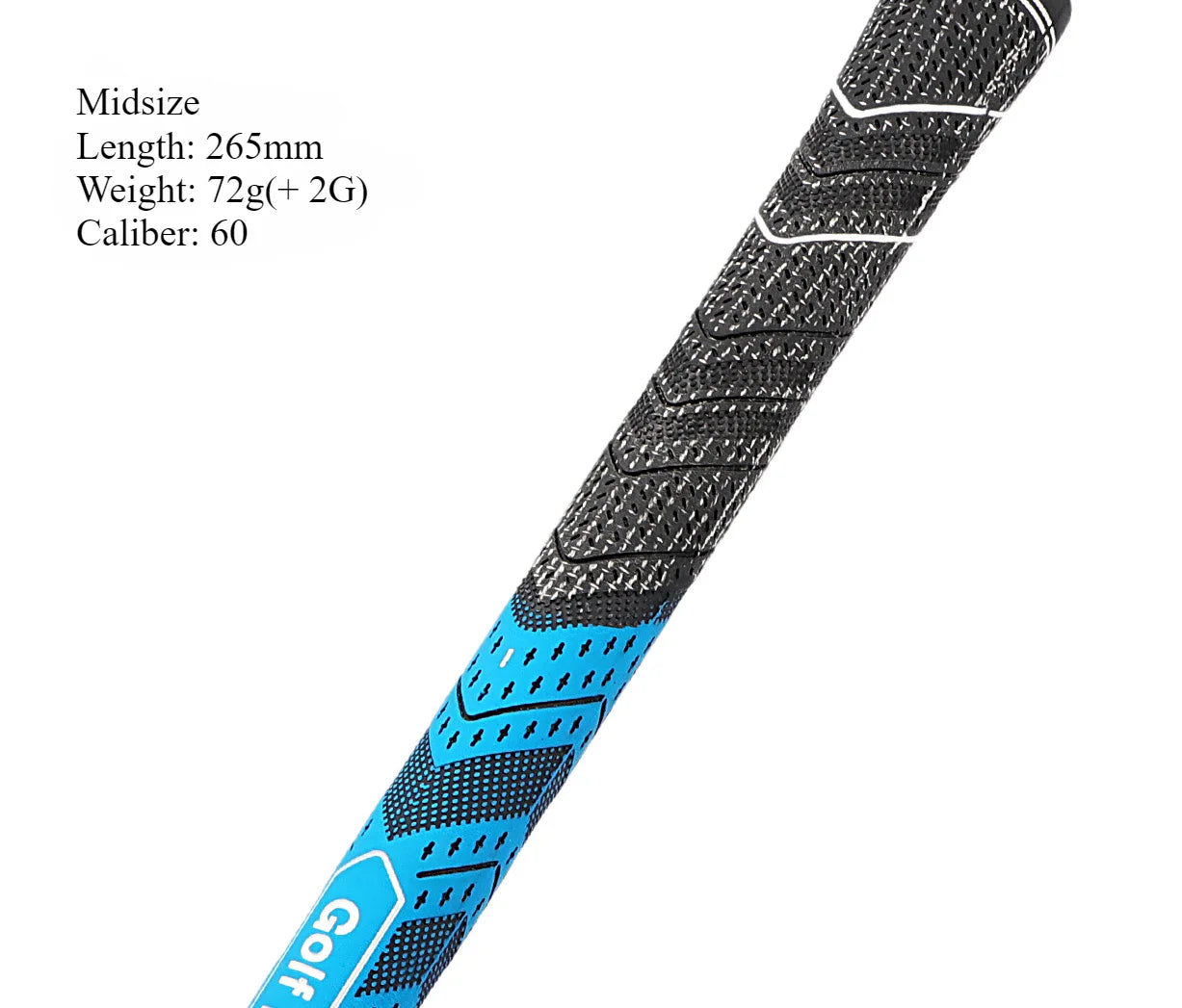 Upgrade Your Game with Our Men's Premium Rubber Golf Grips - Set of 4 Standard/Midsize Cotton Yarn Grips for Iron and Wood Clubs