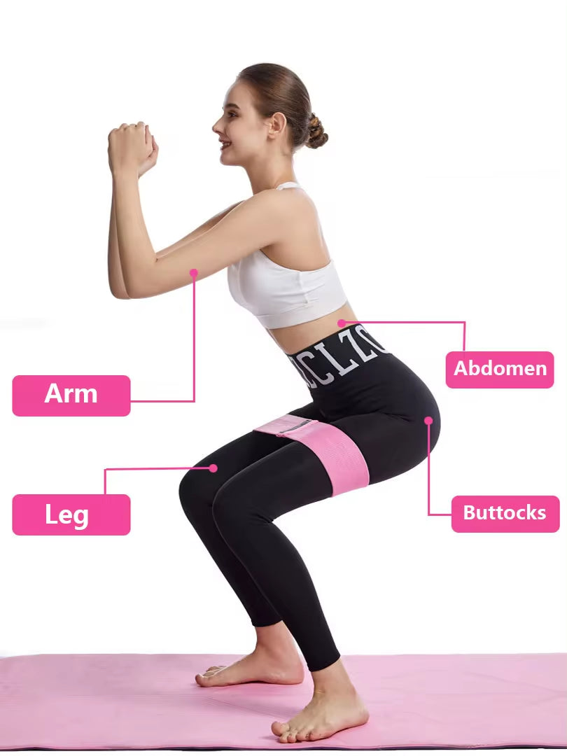 Elevate Your Glute Game with Our Professional Resistance Band - Essential Home Fitness Equipment for Women
